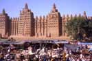 Mali, mercato settimanale e Moschea di Djenn�
